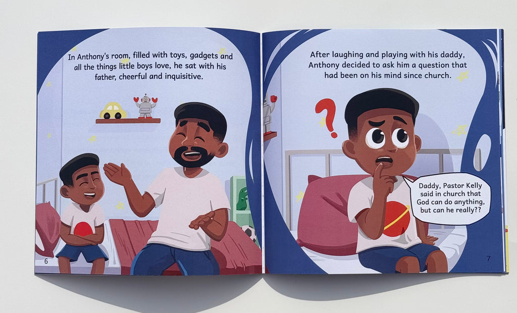 Childlike Faith: God Can

A beautifully illustrated children’s book that helps kids explore big questions about God—building faith, curiosity, and confidence.